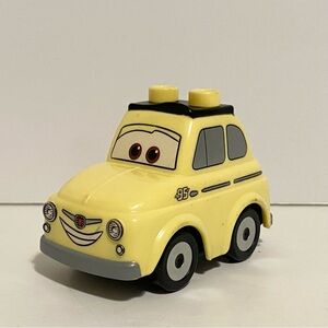 Lego Duplo Pixar Cars YELLOW LUIGI CAR Lightning McQueen MOVIE VEHICLE